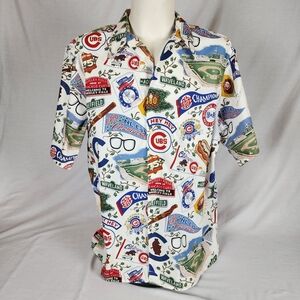 Reyn Spooner Chicago Cubs Hawaiian Shirt (XXL)